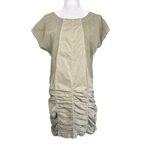 XCVI Wearables Aviana Dress XL Green Lagenlook Gorpcore Edgy‎ Minimalist Utility
